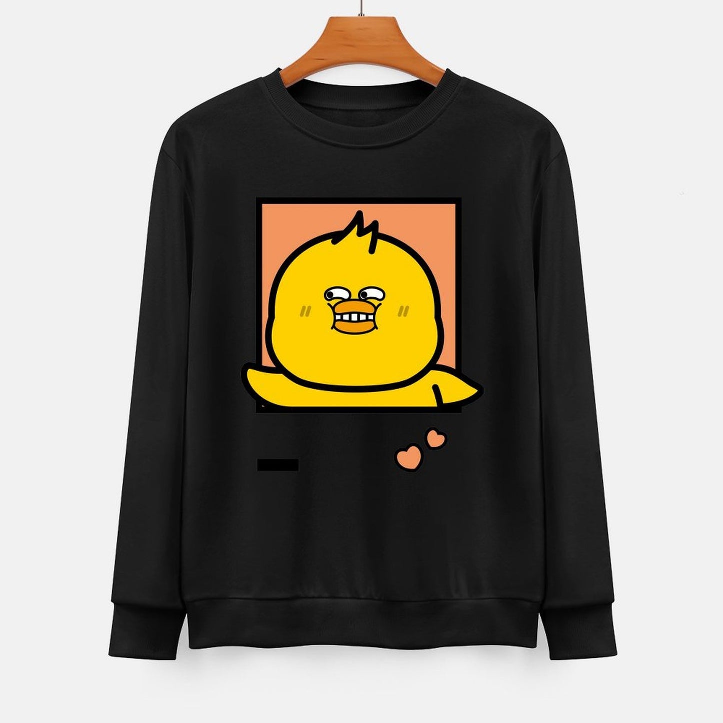 Front Patterned Long Sleeve TopSimple Premium Finish