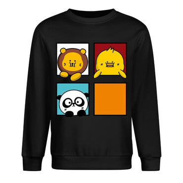 Front Patterned Long Sleeve TopPremium Soft