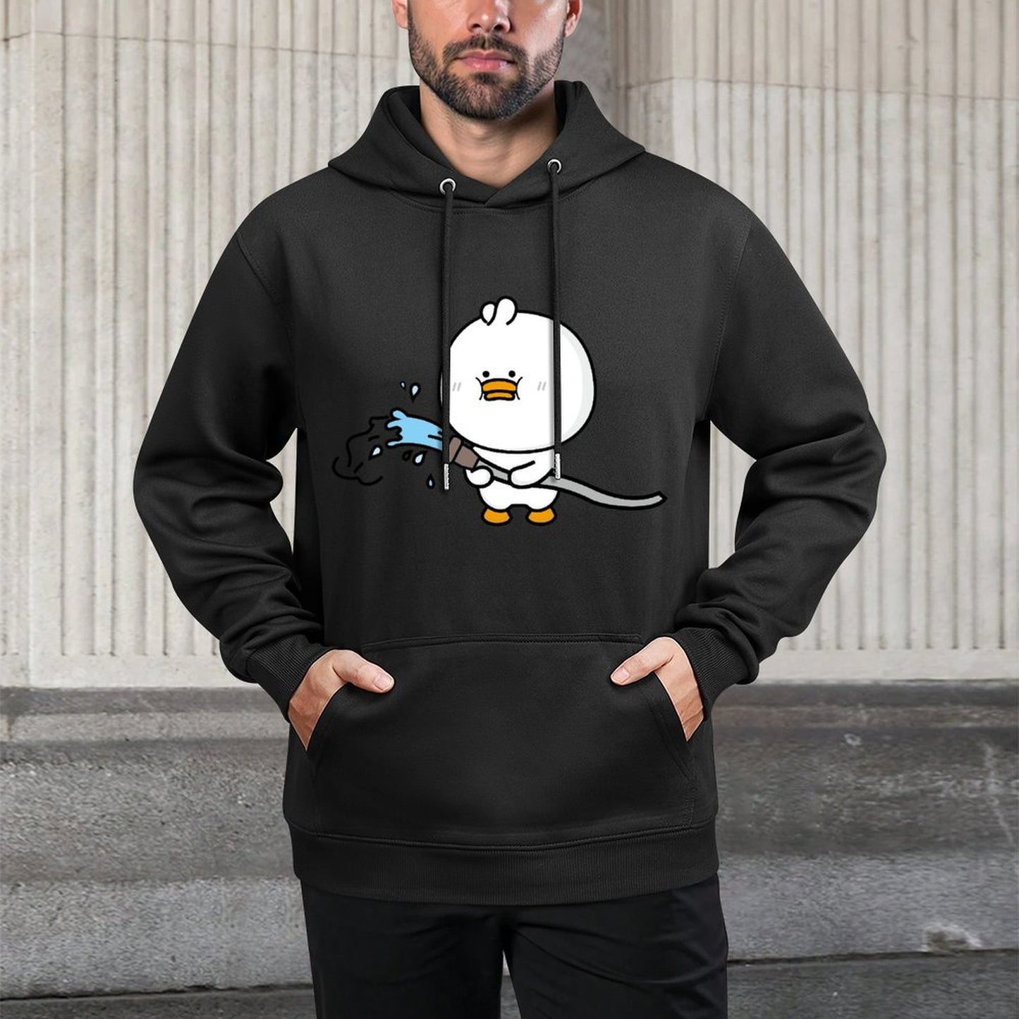 IPBR 250g Hooded Pocket Sweatshirt Front GraphicMen's Hooded  Sweatshirt4001575