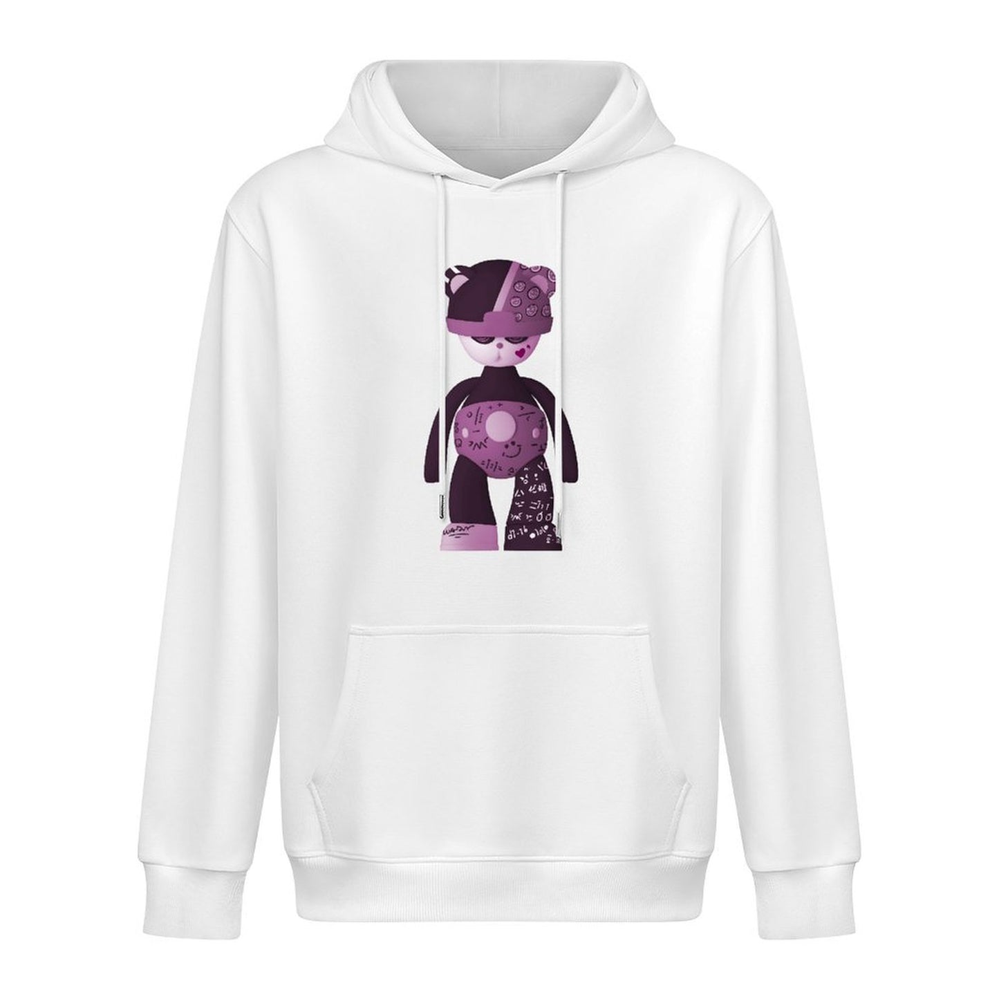 Hoodie Front PatternSleek Retro