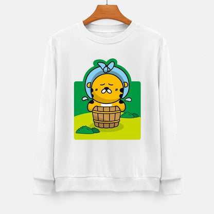 Front Patterned Long Sleeve TopPromotional Active