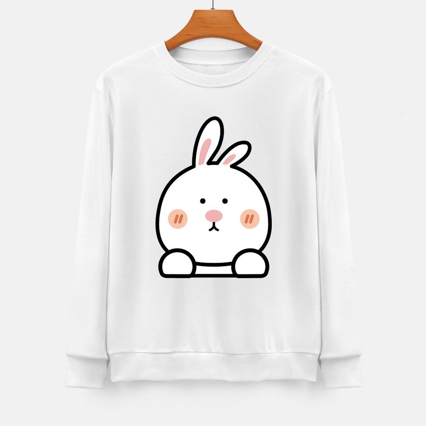 Front Patterned Long Sleeve TopCoreLine TrueFit