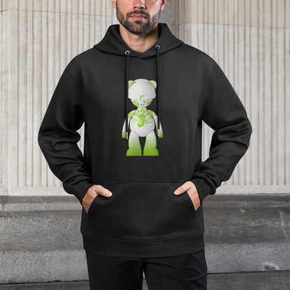 IPIB 250g Hooded Pocket Sweatshirt Front GraphicMen's Hooded  Sweatshirt6000143-4