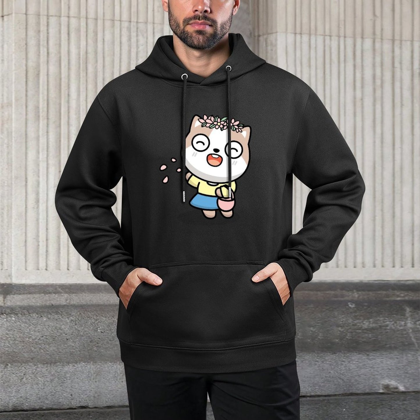 Front Graphic HoodiesSleek ComfortSeries