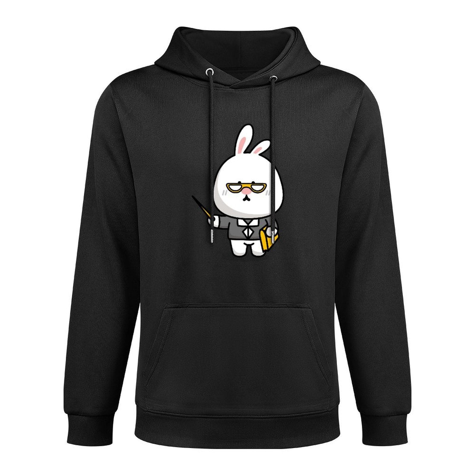 Smooth Feel Pocket Tee Front Graphic Hoodies