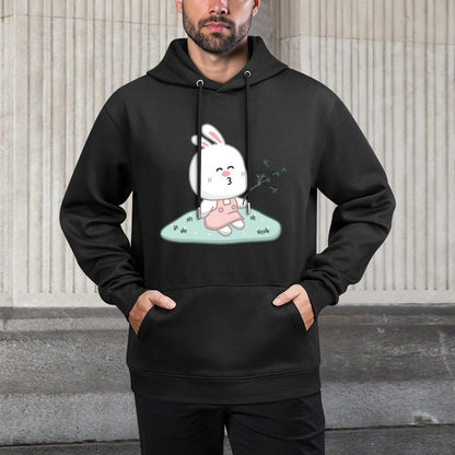 RelaxFit Sleek Front Graphic Hoodies