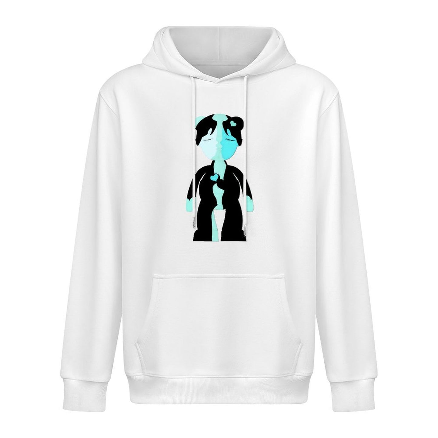 Hoodie Front PatternPremium Finish Oversized