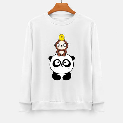 Front Patterned Long Sleeve TopStandard Urban