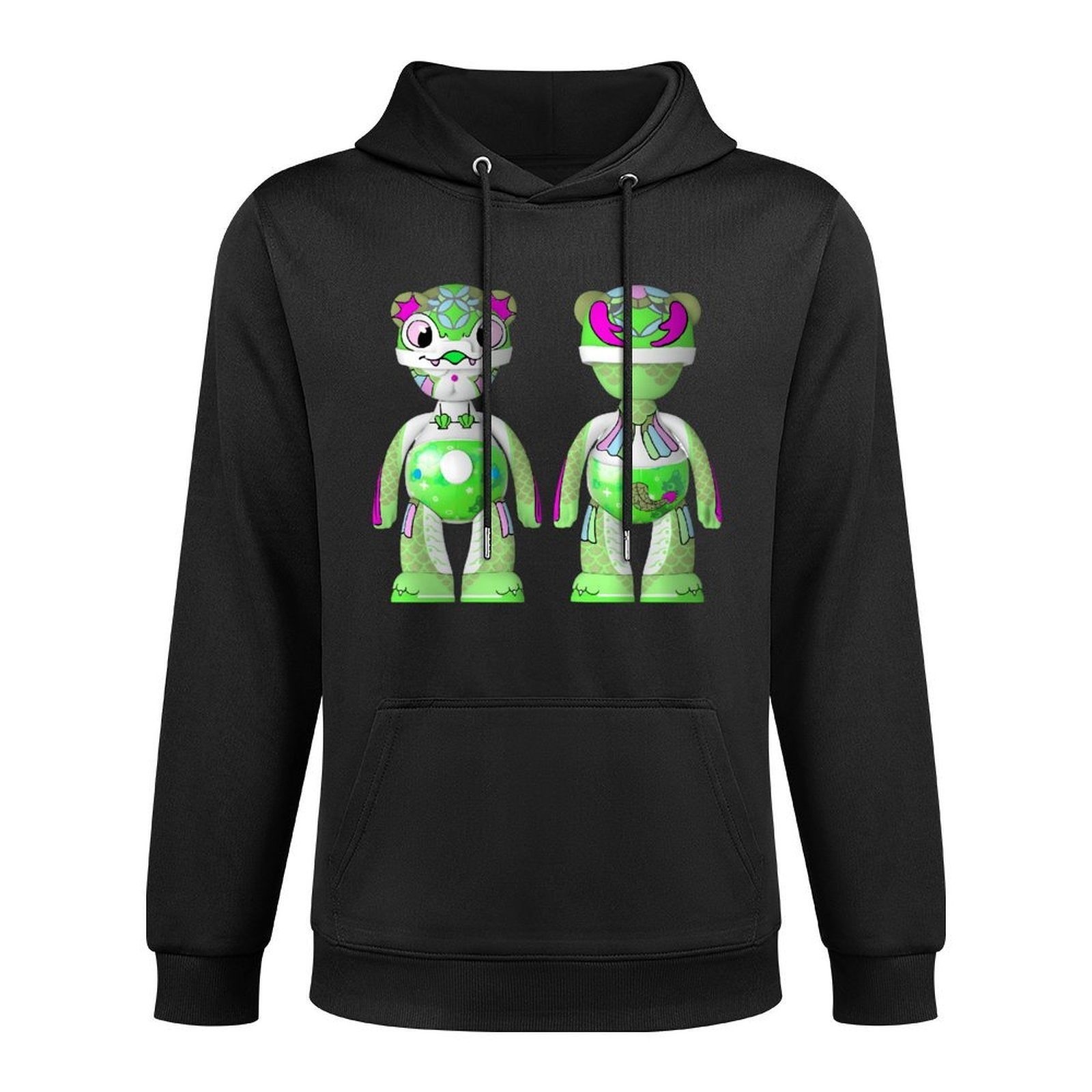 Hoodie Front PatternSoftFeel Durable