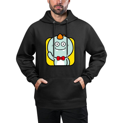Shrink-Resistant 100% Cotton Front Graphic Hoodies