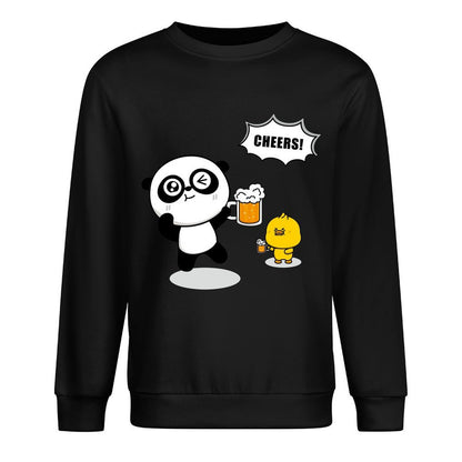 Front Patterned Long Sleeve TopActiveLine Timeless