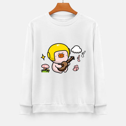 Front Patterned Long Sleeve TopLightweight StreetFit