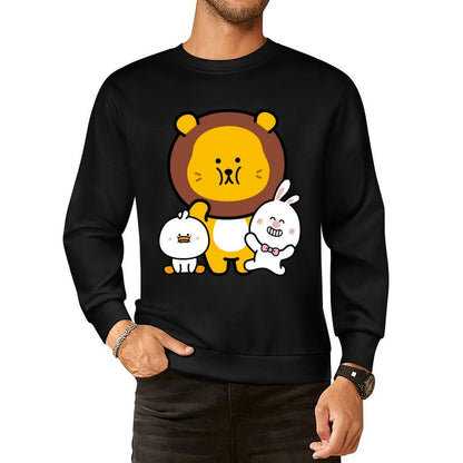 Front Patterned Long Sleeve TopNatural Logo-Ready