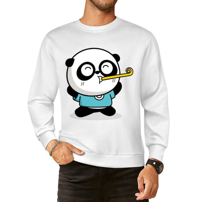 Front Patterned Long Sleeve TopBreathable Double-Stitched