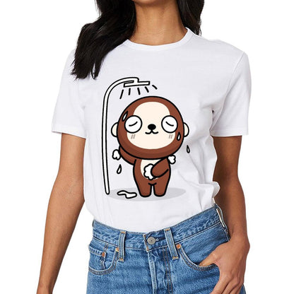 Design-Your-Own Casual Front Graphic T-shirt