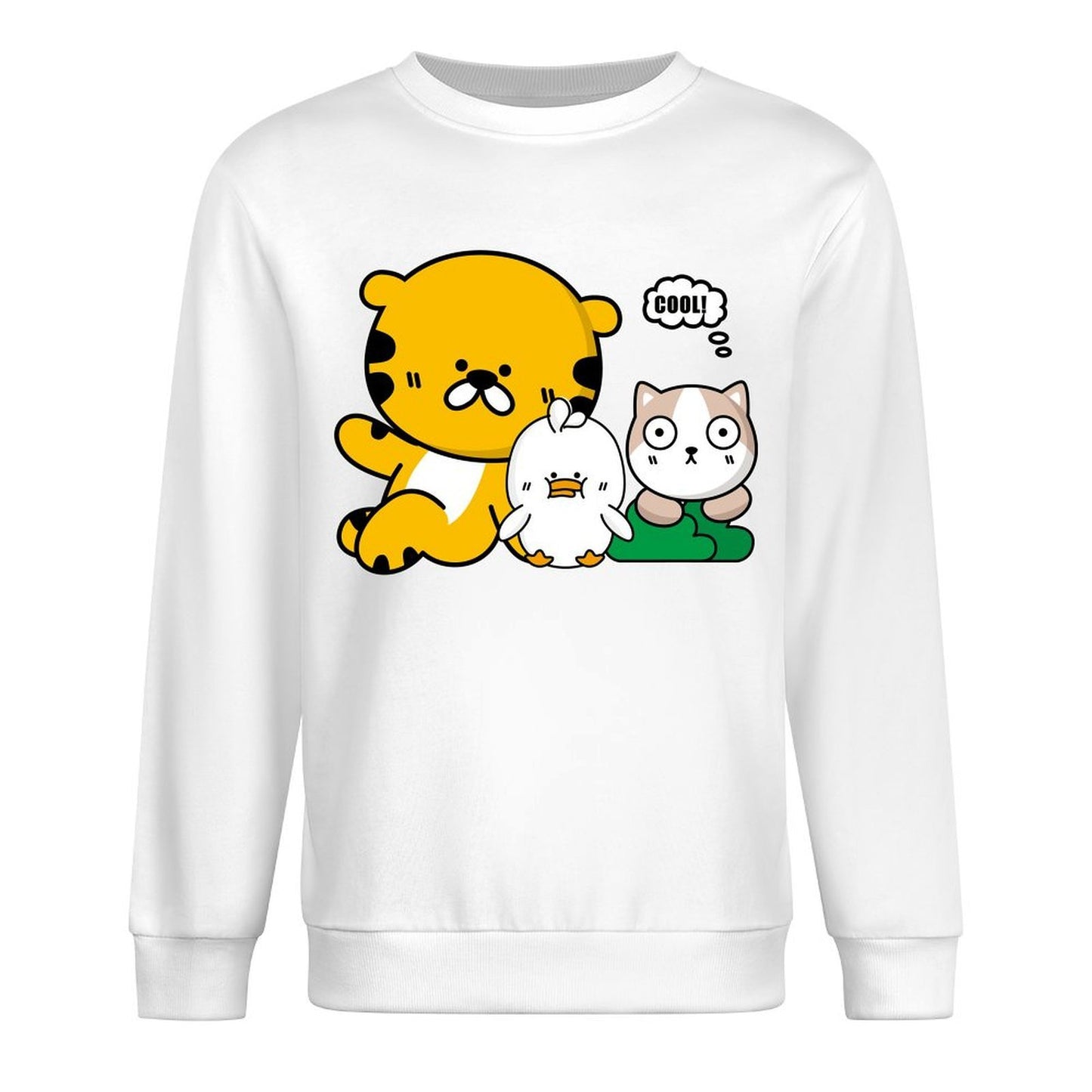 Front Patterned Long Sleeve TopComfortLine Performance