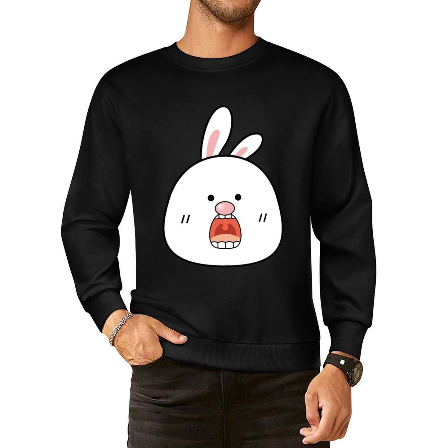 Front Patterned Long Sleeve TopHeritage EasyWear