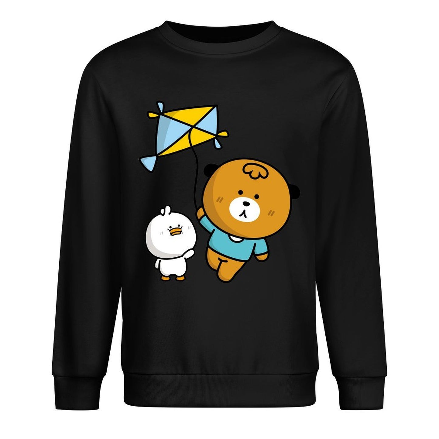 Front Patterned Long Sleeve TopStreetFit Active