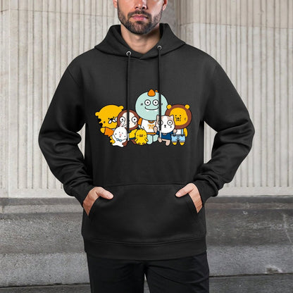 LifestyleLine Crewneck Front Graphic Hoodies