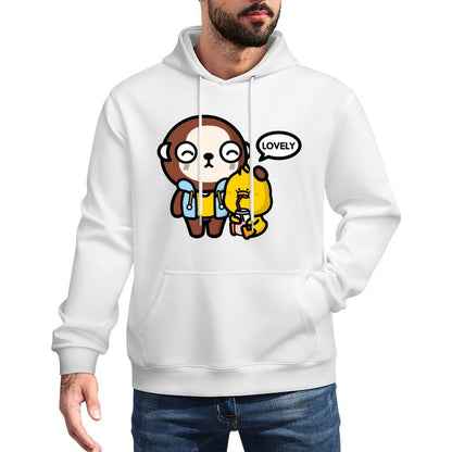 IPBR 250g Hooded Pocket Sweatshirt Front GraphicMen's Hooded  Sweatshirt4001155