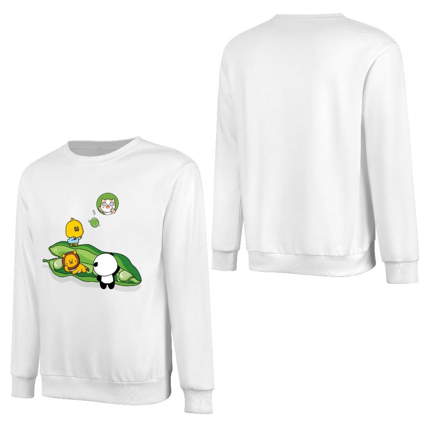 Front Patterned Long Sleeve TopSeries PureStyle