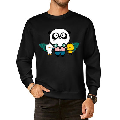 Front Patterned Long Sleeve TopTrueComfort Weekend