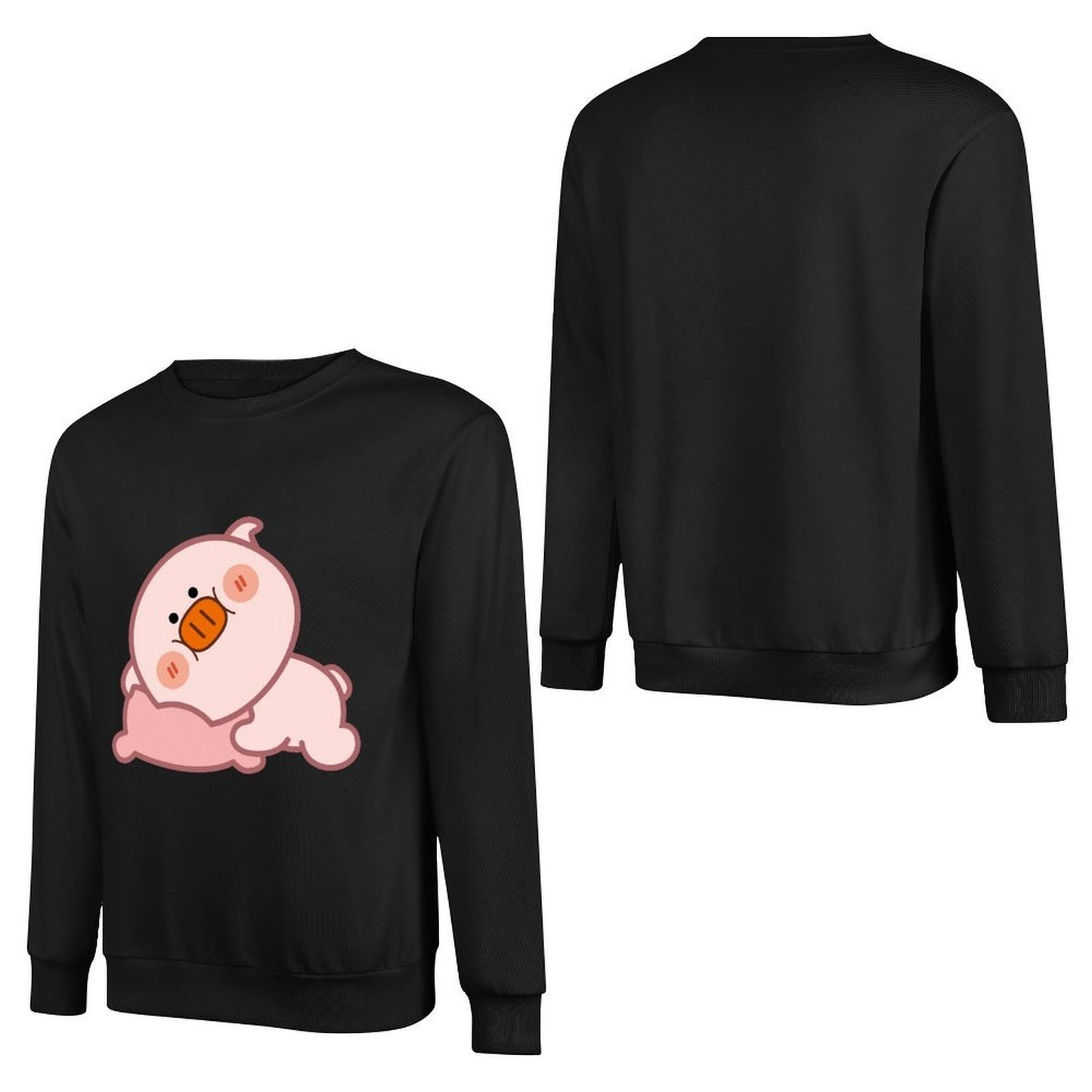 Front Patterned Long Sleeve TopMinimal StreetLine