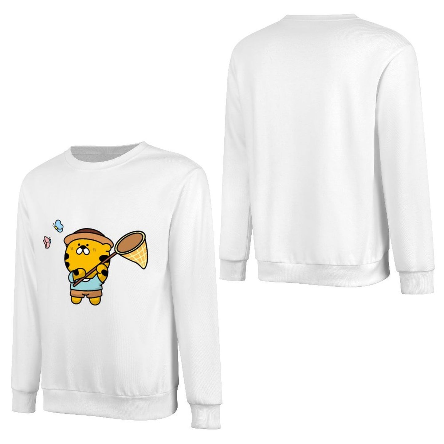 Front Patterned Long Sleeve TopPerformance Minimalist