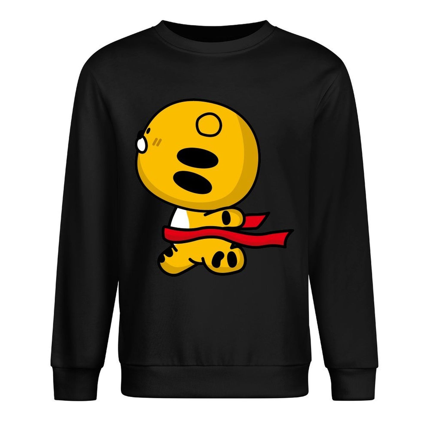 Front Patterned Long Sleeve TopHeavyweight Heritage