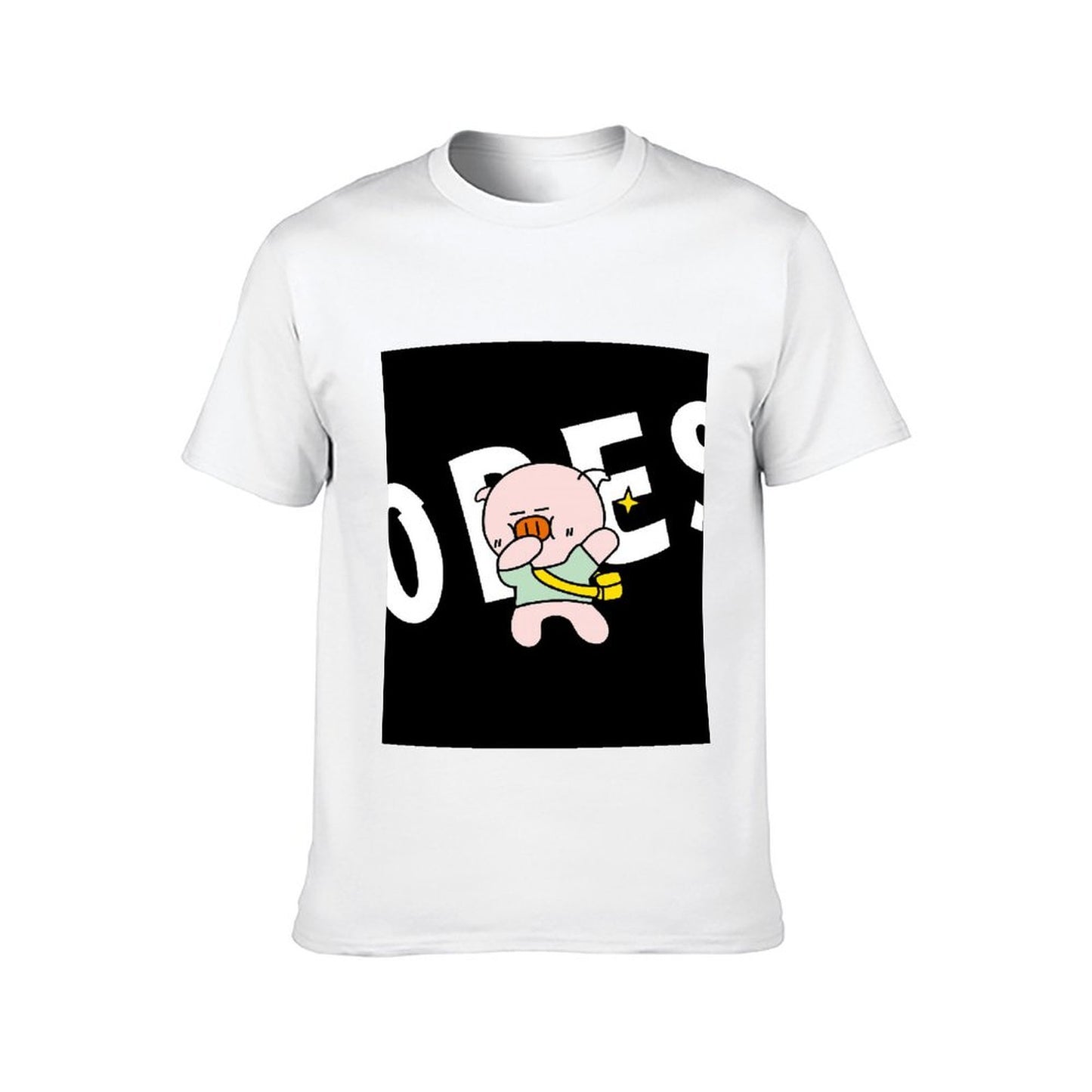 Unisex Fitted Front Graphic T-shirt