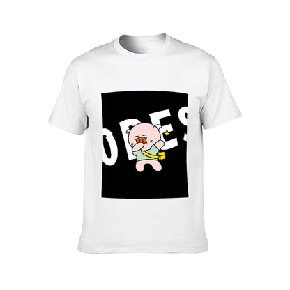 Unisex Fitted Front Graphic T-shirt