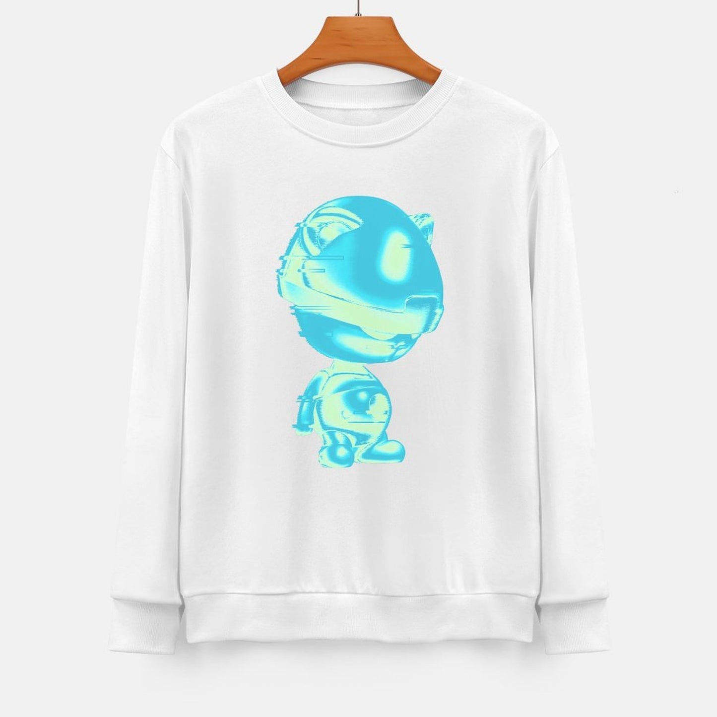 Long Sleeve With Front PatternRelaxFit Sharp