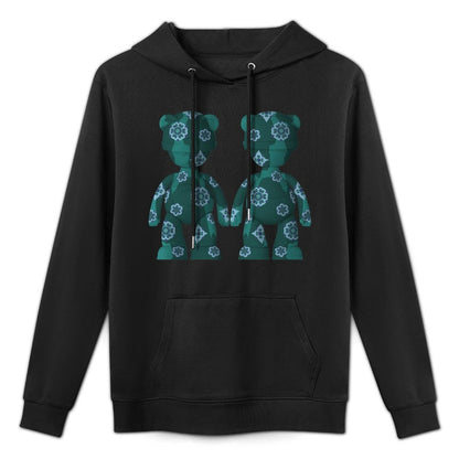IPIB 250g Hooded Pocket Sweatshirt Front GraphicMen's Hooded  Sweatshirt6000091-3