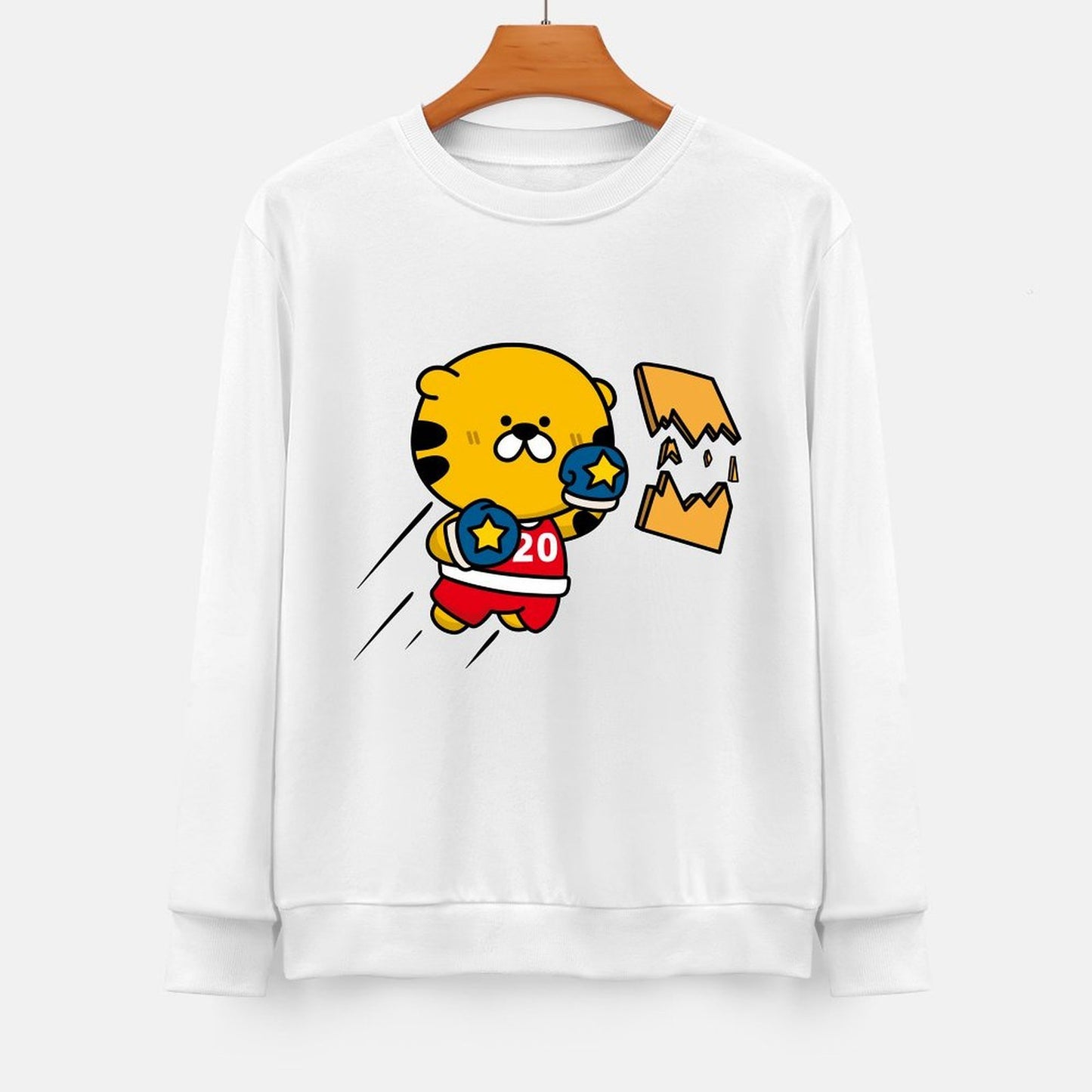 Front Patterned Long Sleeve TopTrueStyle CleanCut