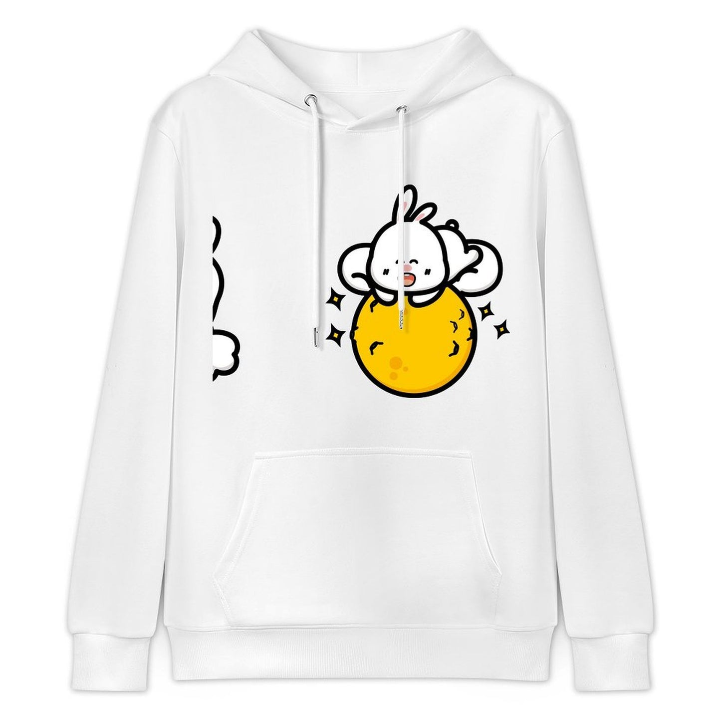 EverydayComfort Solid Front Graphic Hoodies