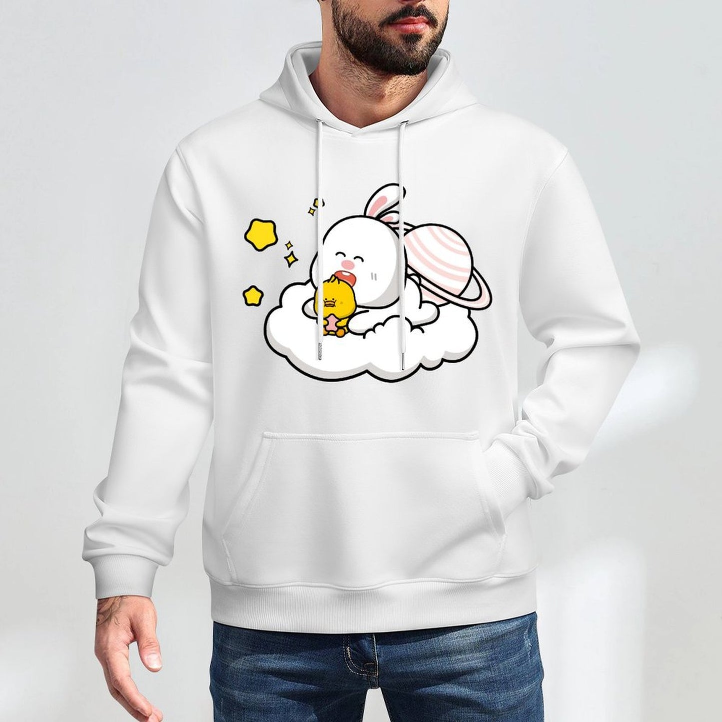 Breathable StreetStyle Front Graphic Hoodies