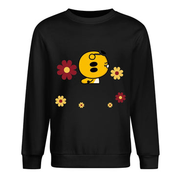 Front Patterned Long Sleeve TopLightweight Everyday