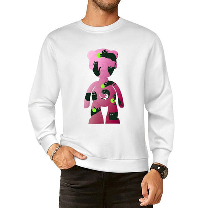 Long Sleeve With Front PatternSoftstyle Vibrant Colors
