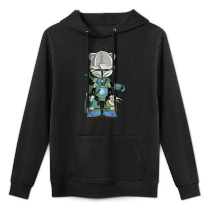 Hoodie Front PatternCrisp Print Bold