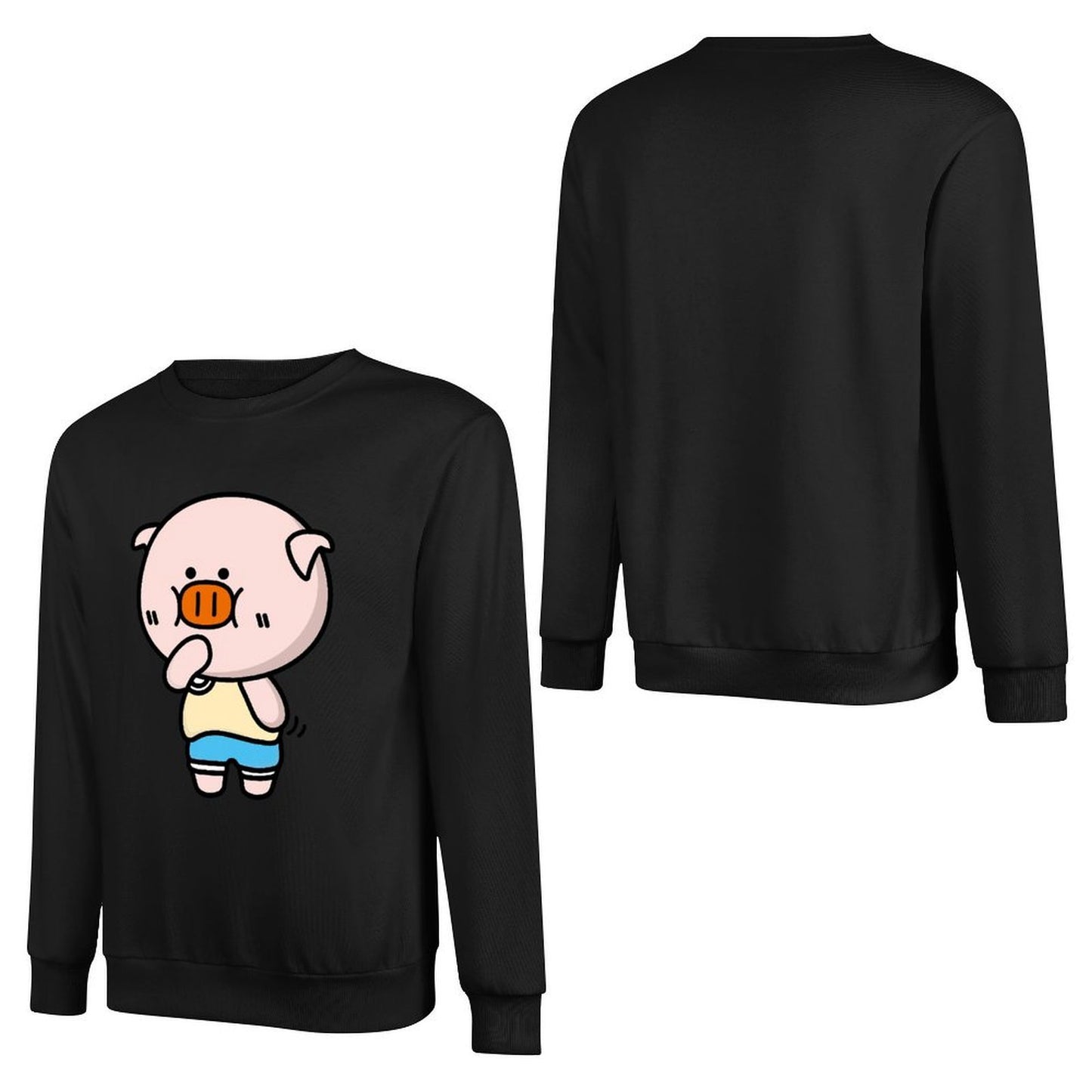 Front Patterned Long Sleeve TopNeat Regular