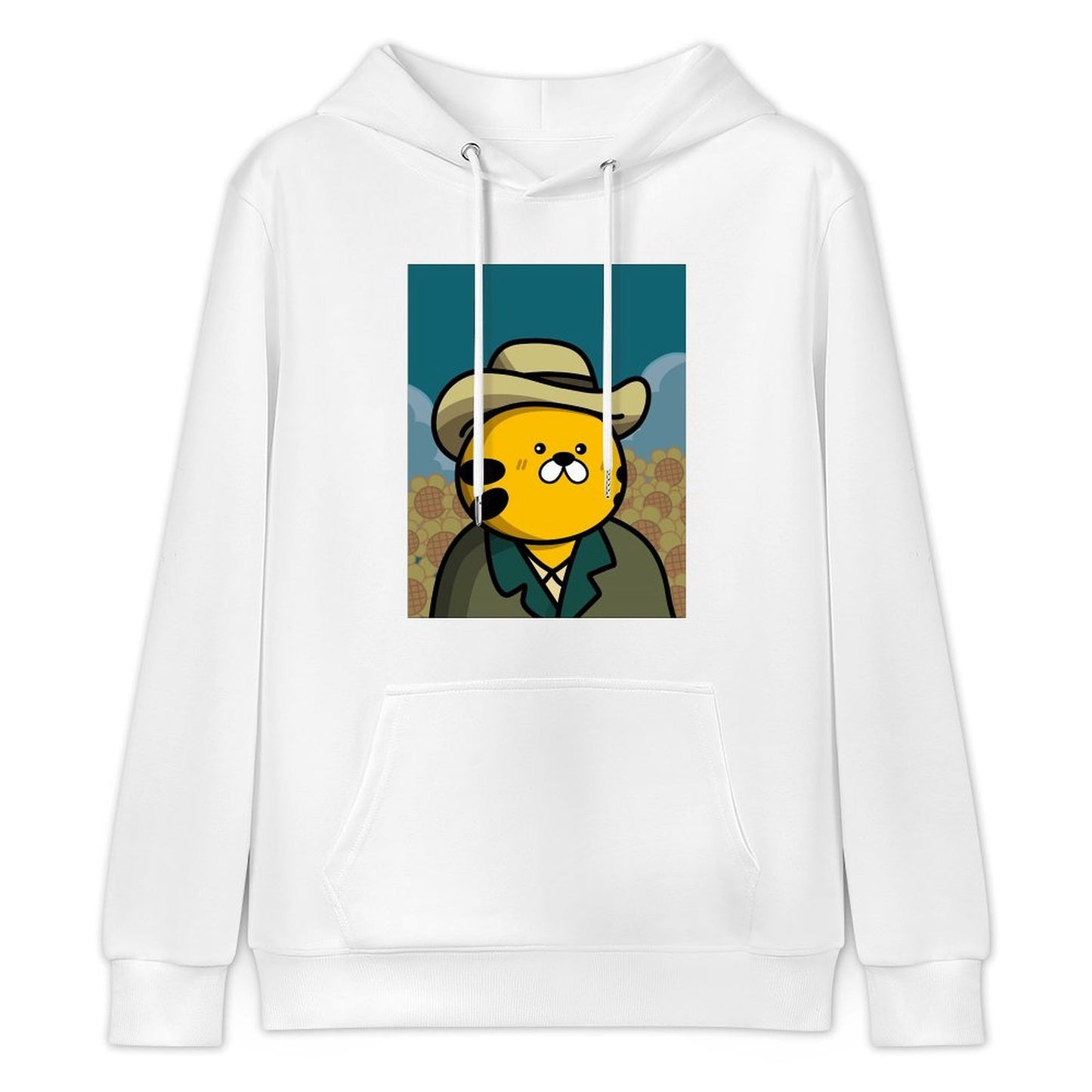 Oversized SoftLine Front Graphic Hoodies