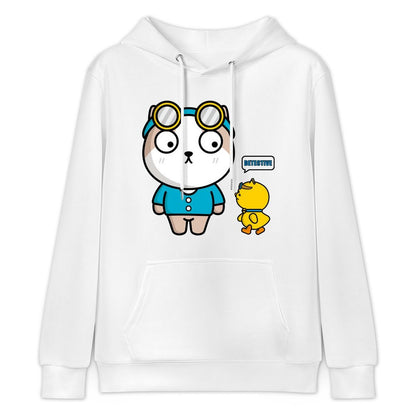 Solid ActiveStyle Front Graphic Hoodies