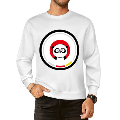 Front Patterned Long Sleeve TopTimeless Bold