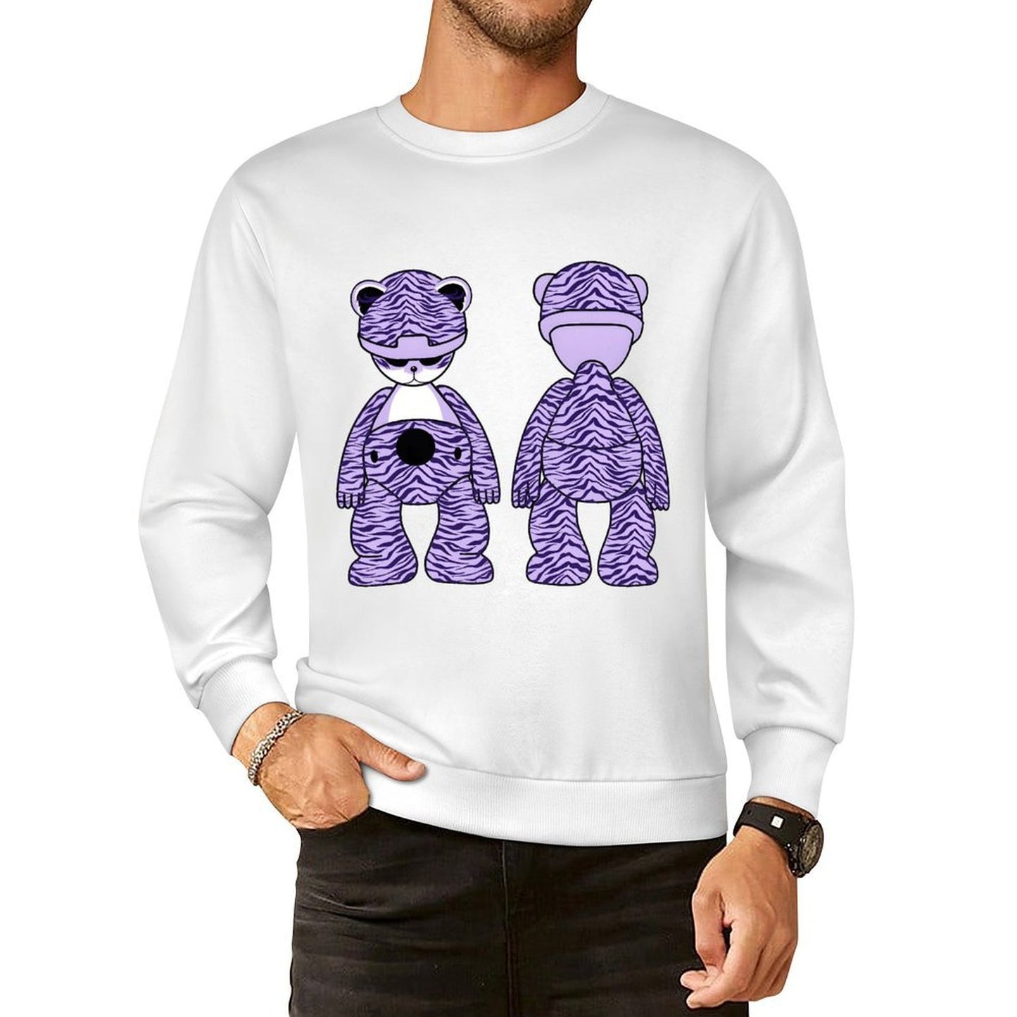 Long Sleeve With Front PatternPrint-Ready Vintage