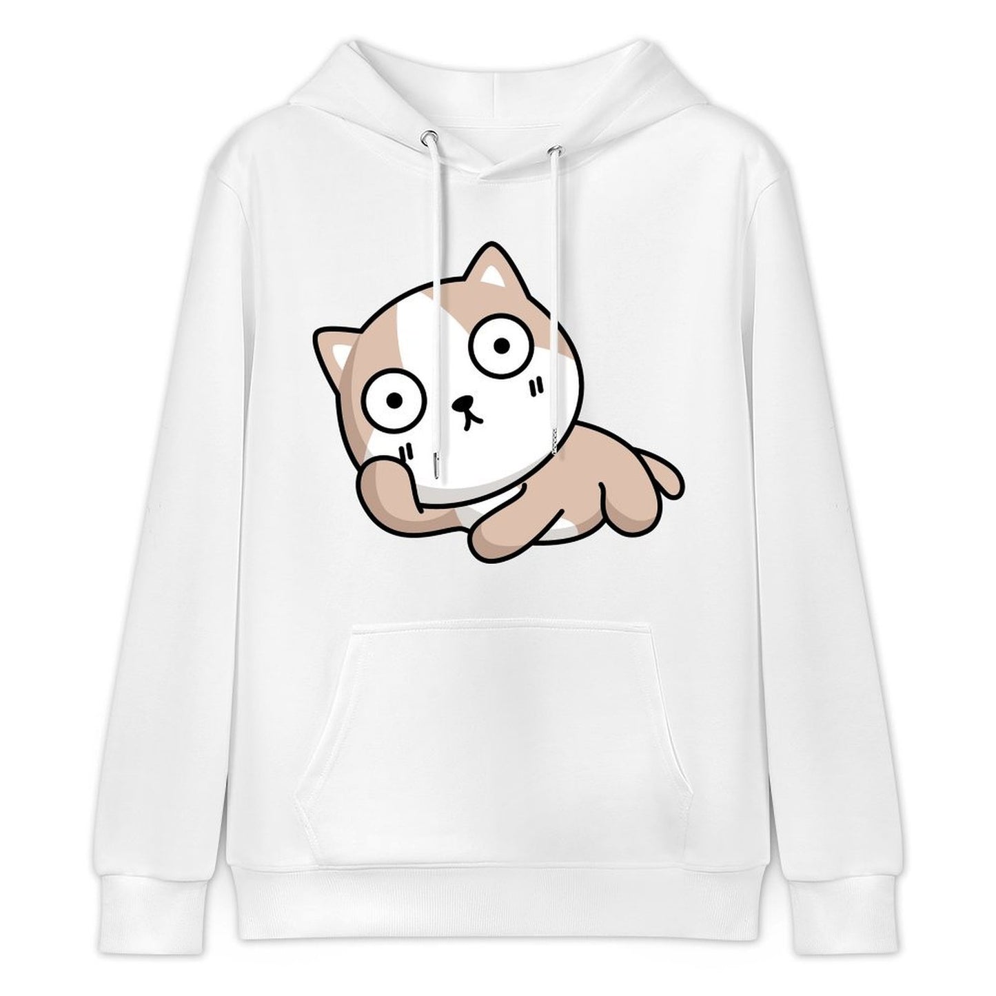 Crisp Print Batch-Printed Front Graphic Hoodies