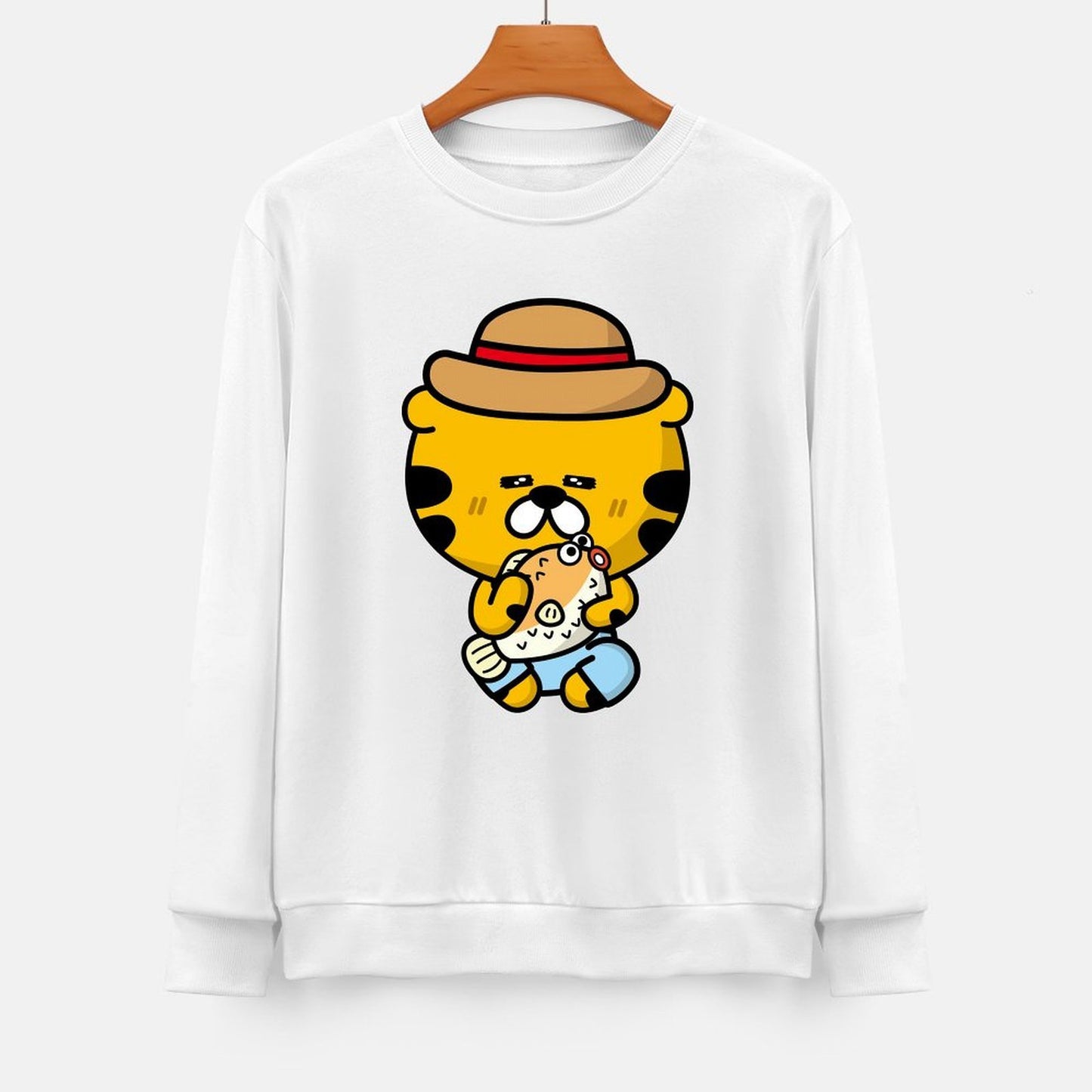Front Patterned Long Sleeve Top Tear-Resistant Series