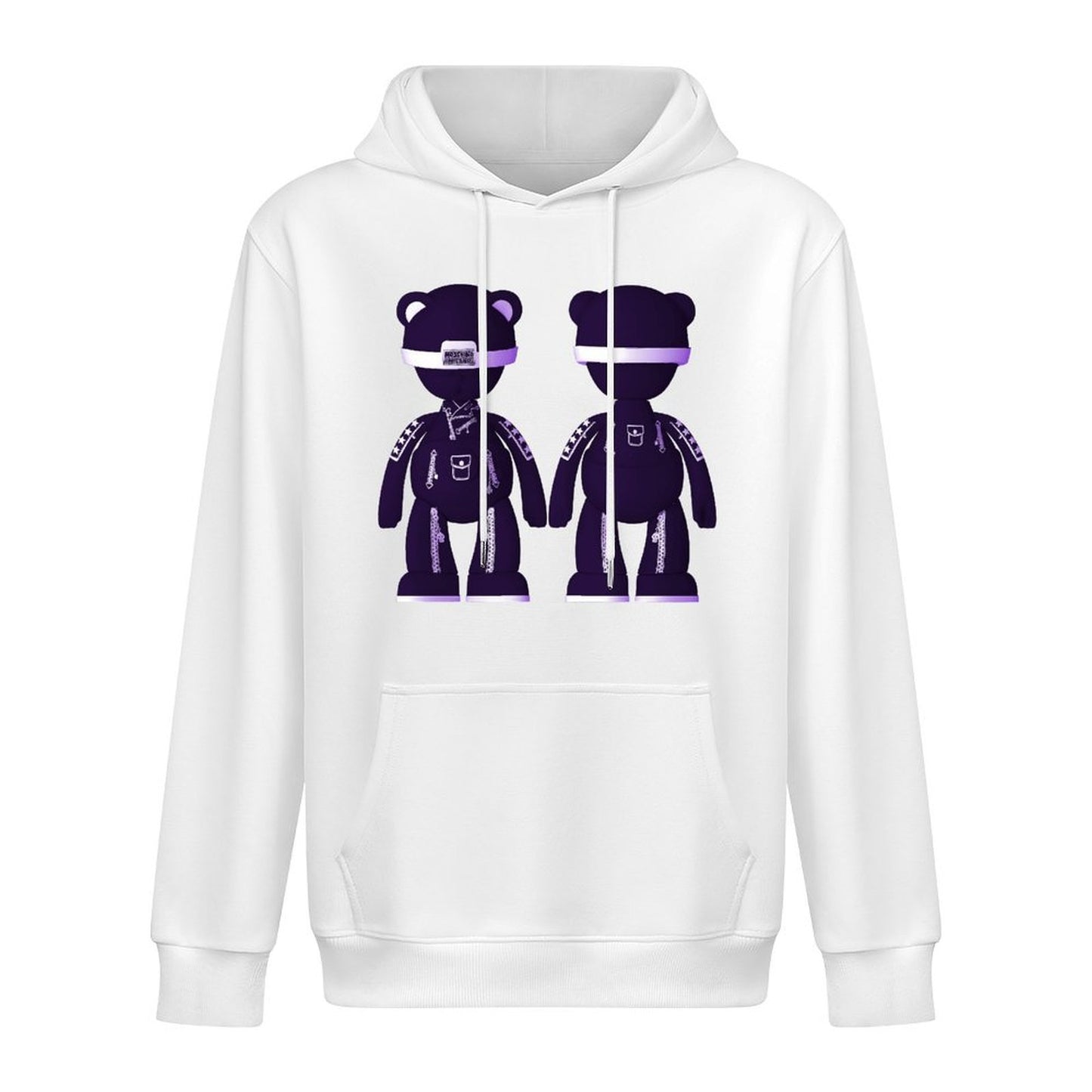 Hoodie Front PatternEasy-Care StreetStyle