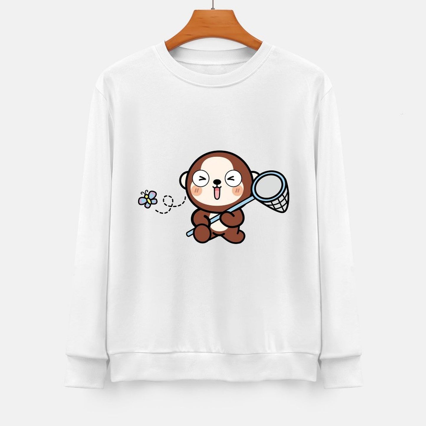 Front Patterned Long Sleeve TopStandard Edition