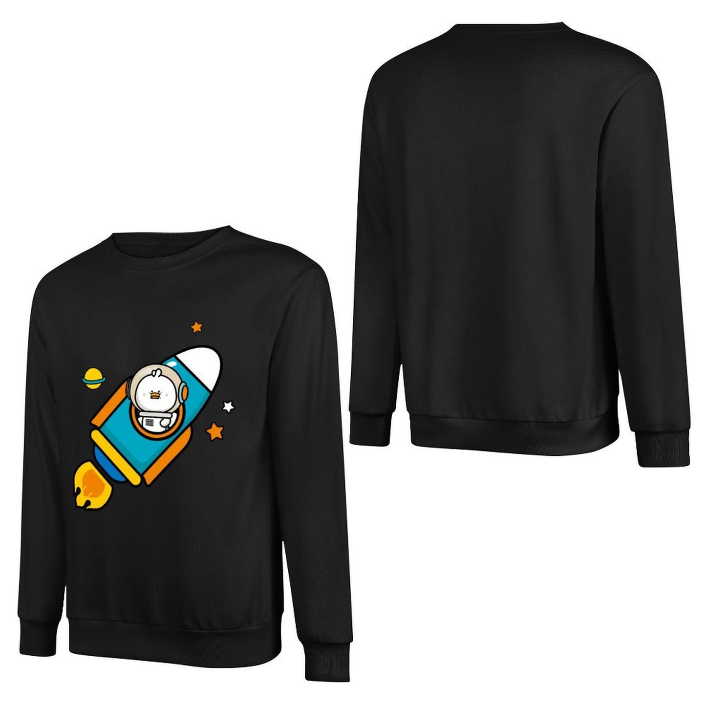 Front Patterned Long Sleeve TopCleanCut Printing