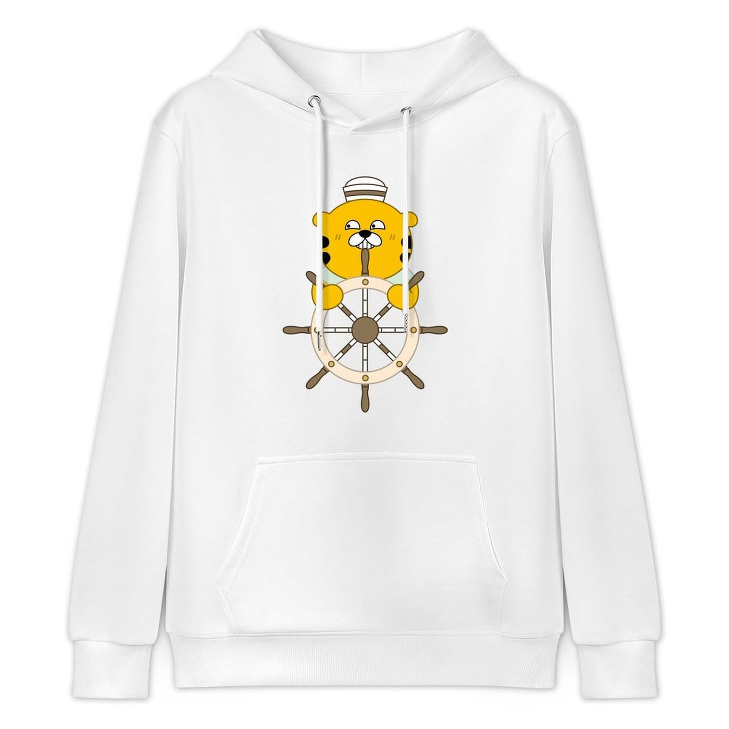 Pure Crisp Print Front Graphic Hoodies